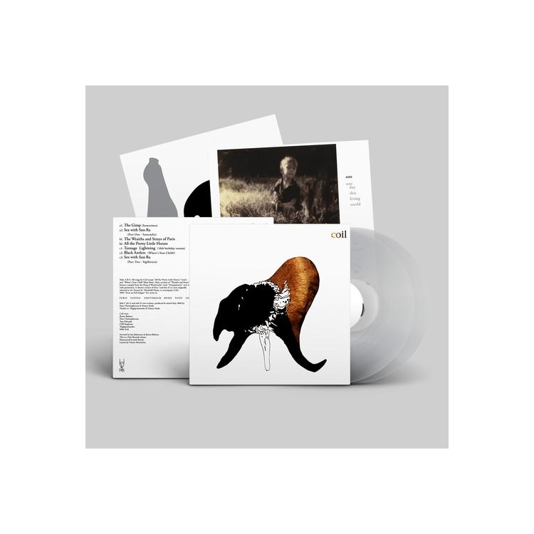 COIL - Black Antlers (Clear Vinyl)