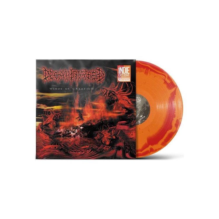 DECAPITATED - Winds Of Creation (Limited Red & Orange Merge Coloured Vinyl)