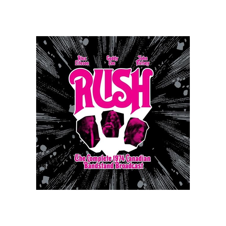 RUSH - Complete 1974 Canadian Bandstand Broadcast (Limited Blood Red Coloured Vinyl)