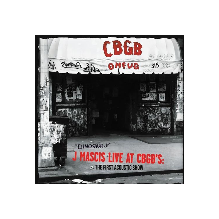 J MASCIS - Live At Cbgbs  (Transparent Red Vinyl)
