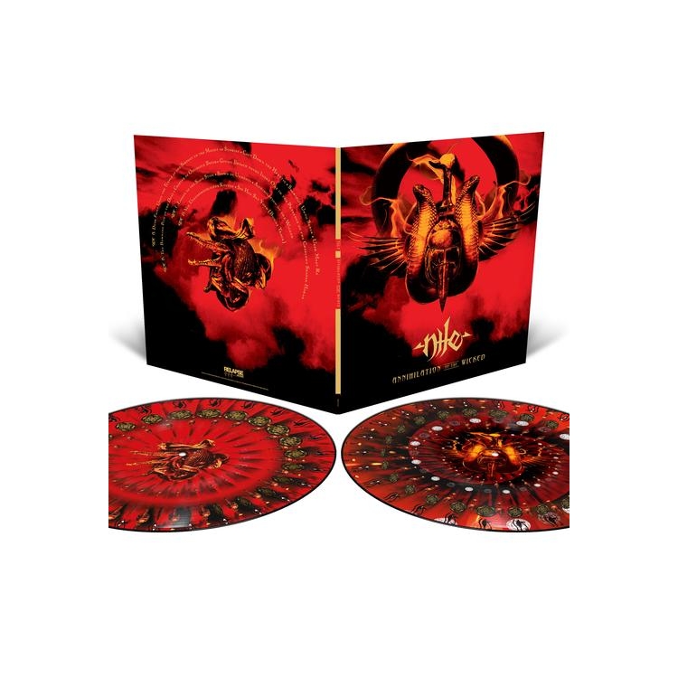 NILE - Annihilation Of The Wicked - 20th Anniversary Zoetrope Edition (Zoetrope Vinyl)