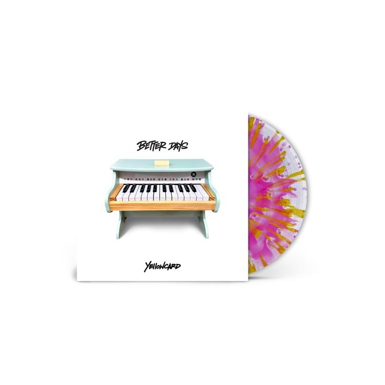 YELLOWCARD - Better Days (Indie Exclusive-pink & Yellow Splatter)