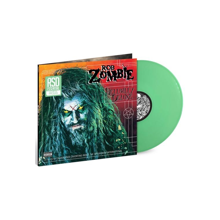 ROB ZOMBIE - Hellbilly Deluxe (Limited Glow In The Dark Coloured Vinyl)