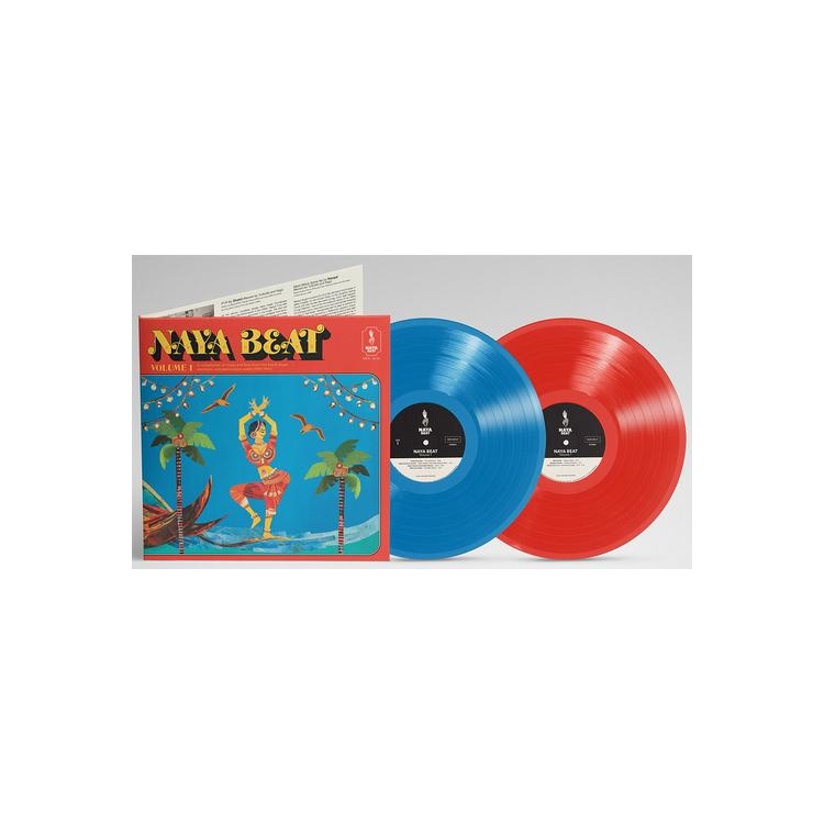 VARIOUS ARTISTS - Volume 1: South Asian Dance And Electronic Music 1983-1992 (Limited Sky Blue & Red Alert Coloured Vinyl)