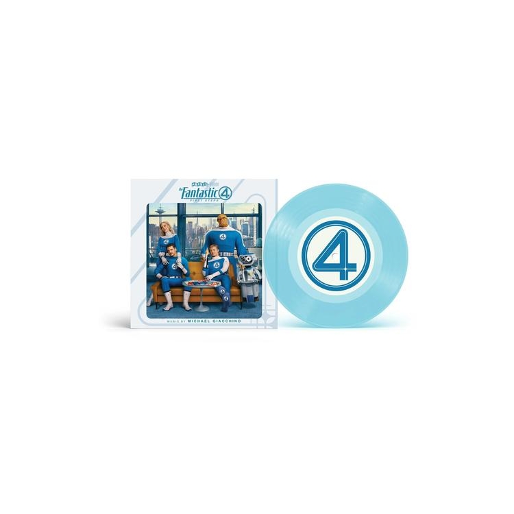 SOUNDTRACK - Fantastic Four: First Steps Main Theme (Galactic Blue Coloured Vinyl)