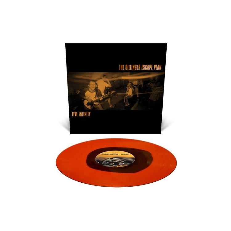 THE DILLINGER ESCAPE PLAN - Live Infinity (Black Inside Of Orange Krush Vinyl)