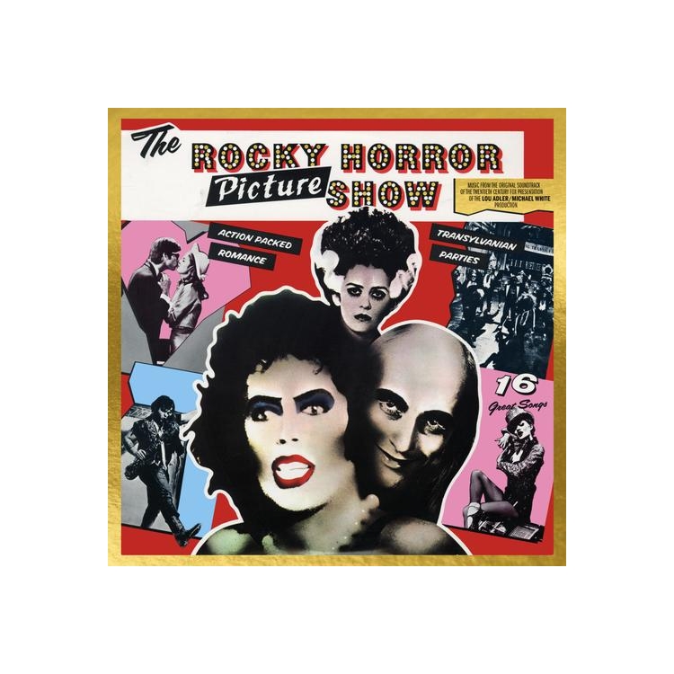 ROCKY HORROR PICTURE SHOW - The Rocky Horror Picture Show - Original Soundtrack (50th Anniversary Edition) (Red/gold Vinyl)