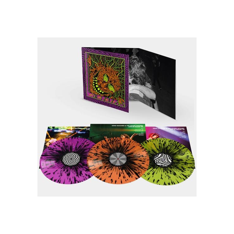 KING GIZZARD & THE LIZARD WIZARD - King Gizzard - Live In Miami 24 (Splatter Vinyl)