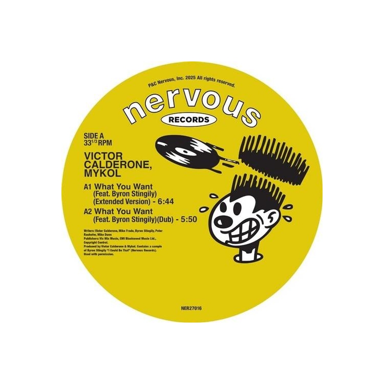 VICTOR CALDERONE & MYKOL - What You Want (Feat. Byron Stingily) / Take You Back