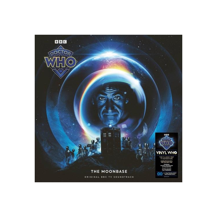 DOCTOR WHO - The Moonbase (Translucent Blue Moon Vinyl)