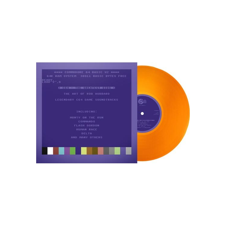 ROB HUBBARD - C64 Greatest Sids: Art Of Rob Hubbard - Orange