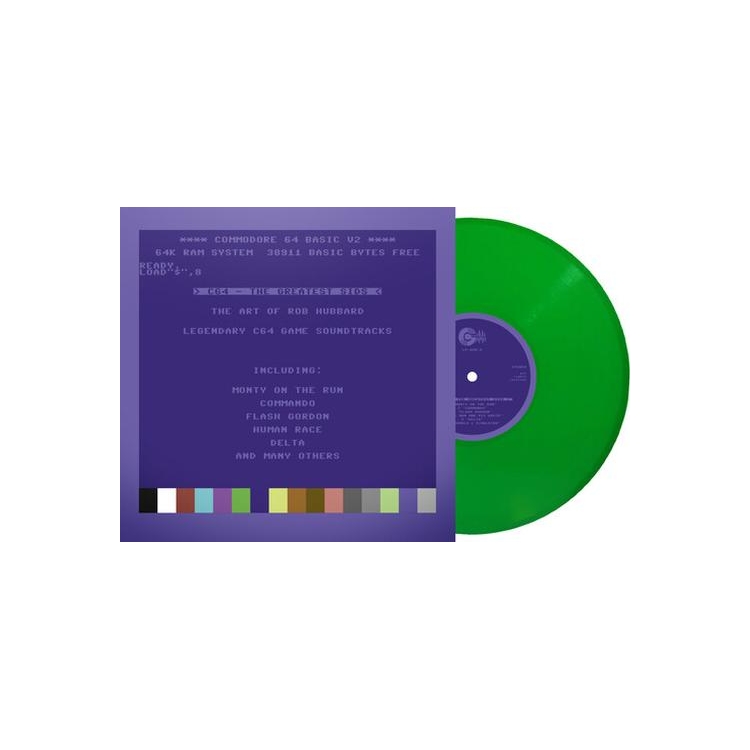 ROB HUBBARD - C64 Greatest Sids: Art Of Rob Hubbard - Green