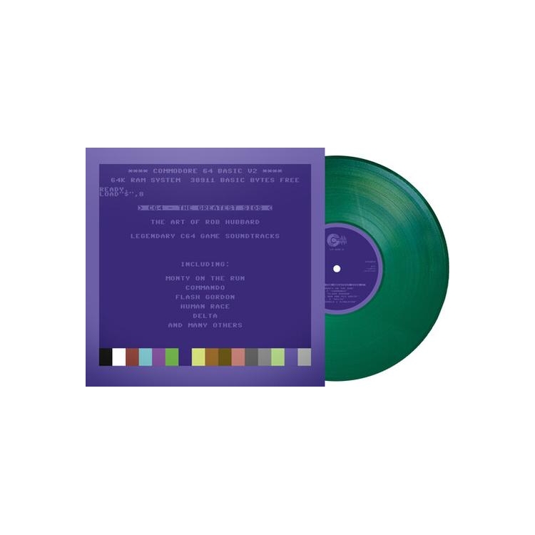 ROB HUBBARD - C64 Greatest Sids: Art Of Rob Hubbard - Green