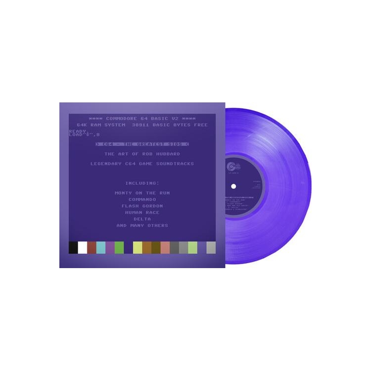 ROB HUBBARD - C64 Greatest Sids: Art Of Rob Hubbard - Purple
