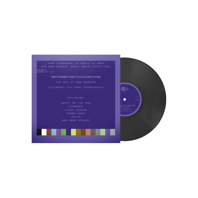 ROB HUBBARD - C64 Greatest Sids: Art Of Rob Hubbard - Dark Grey