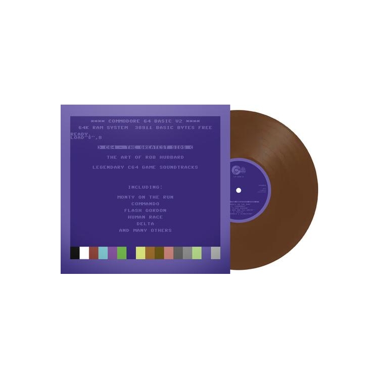 ROB HUBBARD - C64 Greatest Sids: Art Of Rob Hubbard - Brown