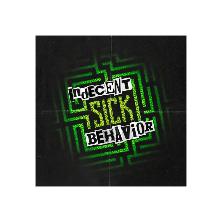 INDECENT BEHAVIOR - Sick (Marbled White, Translucent Red Vinyl)