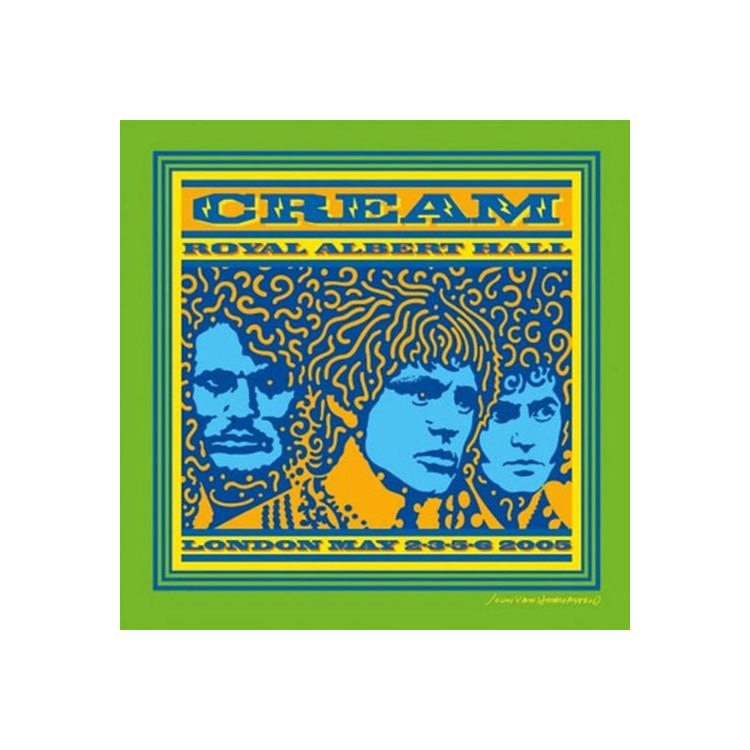 CREAM - Royal Albert Hall London May 2-3-5-6 2005 (Live) (Blue & Green Splatter Vinyl)