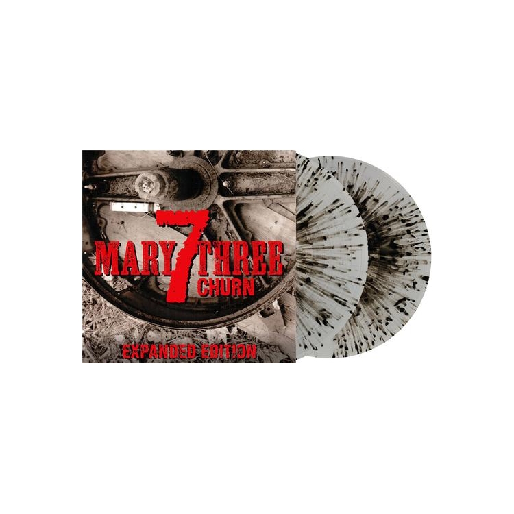 SEVEN MARY THREE - Churn (Indie Exclusive Milky Clear With Black Splatter)