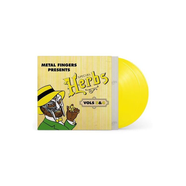 MF DOOM - Metal Fingers Presents: Special Herbs Vol. 3 & 4 (Lemon Yellow Vinyl)