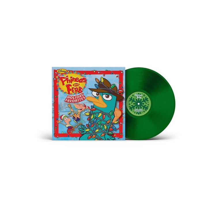 VARIOUS ARTISTS - Phineas And Ferb: Holiday Favorites [lp] (Translucent Emerald Green Vinyl)