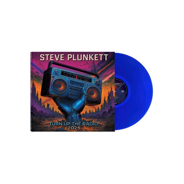 STEVE PLUNKETT - Turn Up The Radio 2025 [lp] (Blue Vinyl)