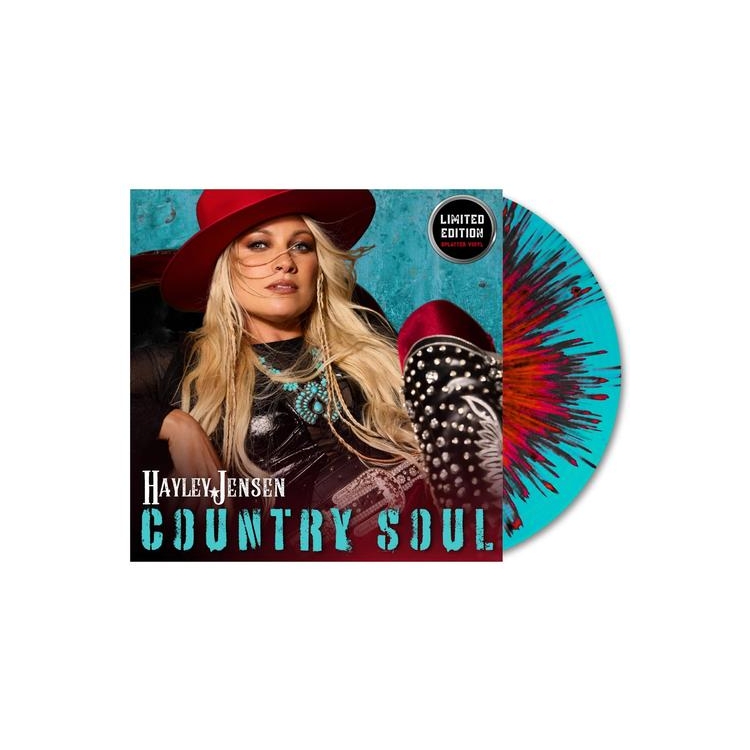 HAYLEY JENSEN - Country Soul (Limited Edition Aquamarine Vinyl With Red & Black Splatter)