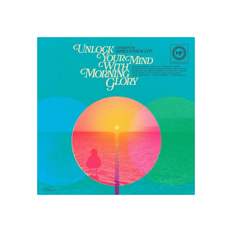 VARIOUS ARTISTS - Unlock Your Mind With Morning Glory - Compiled By James Endeacott (Sunbeam Orange Coloured Vinyl)