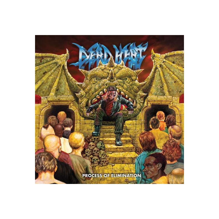 DEAD HEAT - Process Of Elimination (Red Black Marble Vinyl)