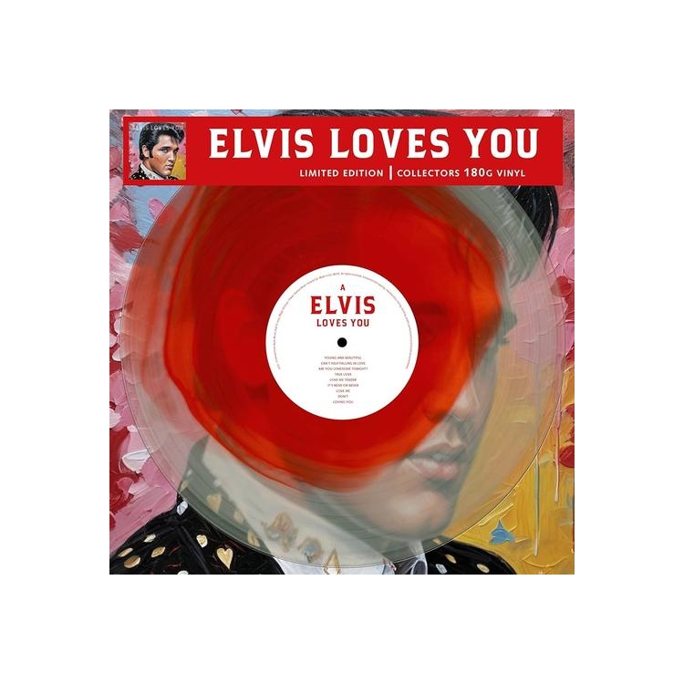 PRESLEY - Elvis Loves You (Colour In Colour Vinyl)