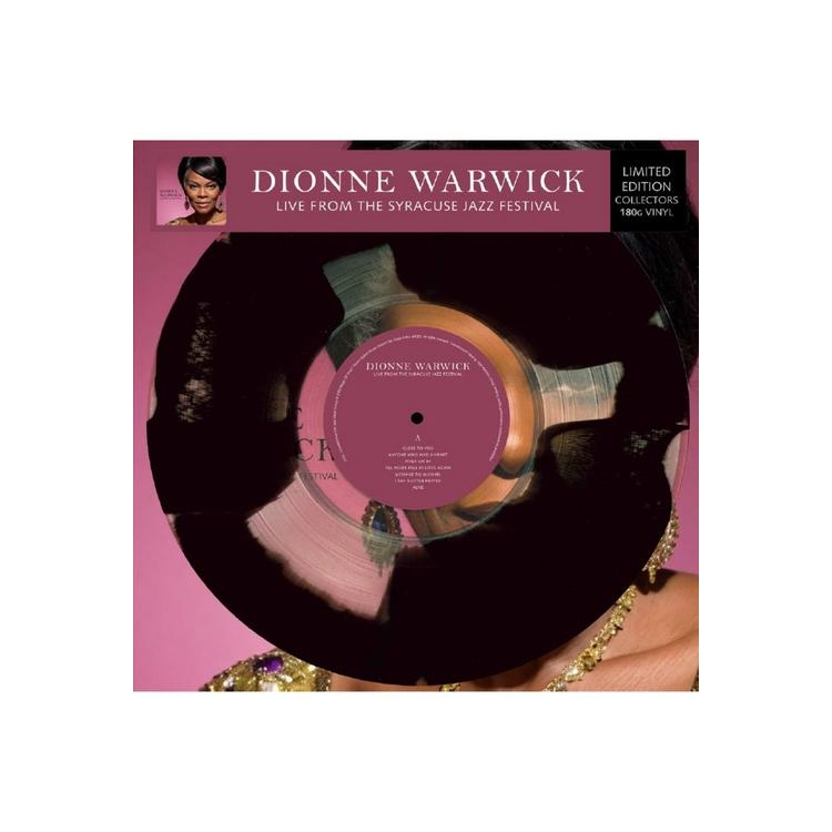 DIONNE WARWICK - Live From The Syracuse Jazz Festival (Colour In Colour Vinyl)