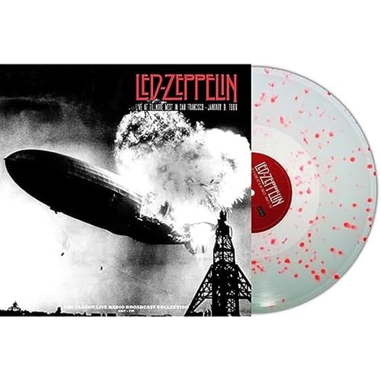 LED ZEPPELIN - Filmore West 1969 (Clear Vinyl)