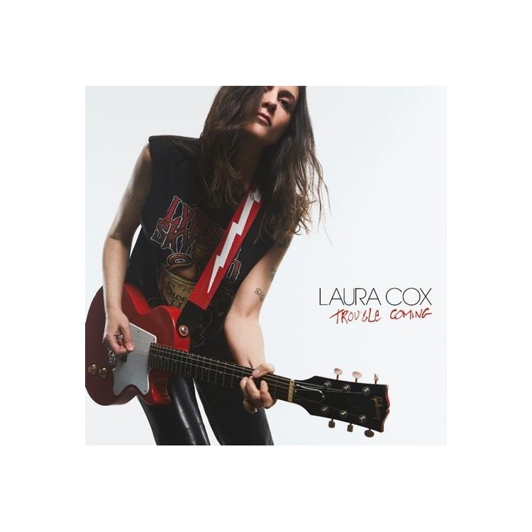 LAURA COX - Trouble Coming (Marbled White Vinyl)