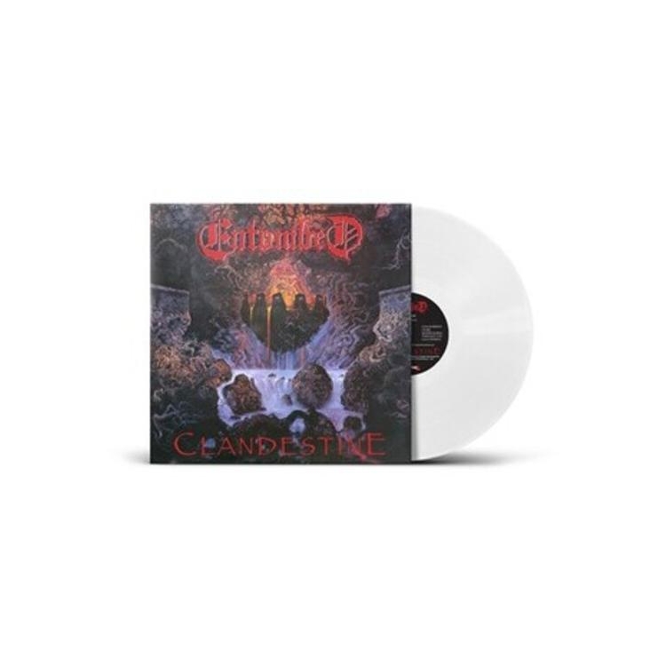 ENTOMBED - Clandestine ( White Vinyl)
