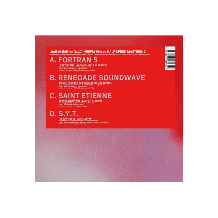 VARIOUS ARTISTS - Princess P Presents... The 'infinite Sonore' Companion (Vinyl)