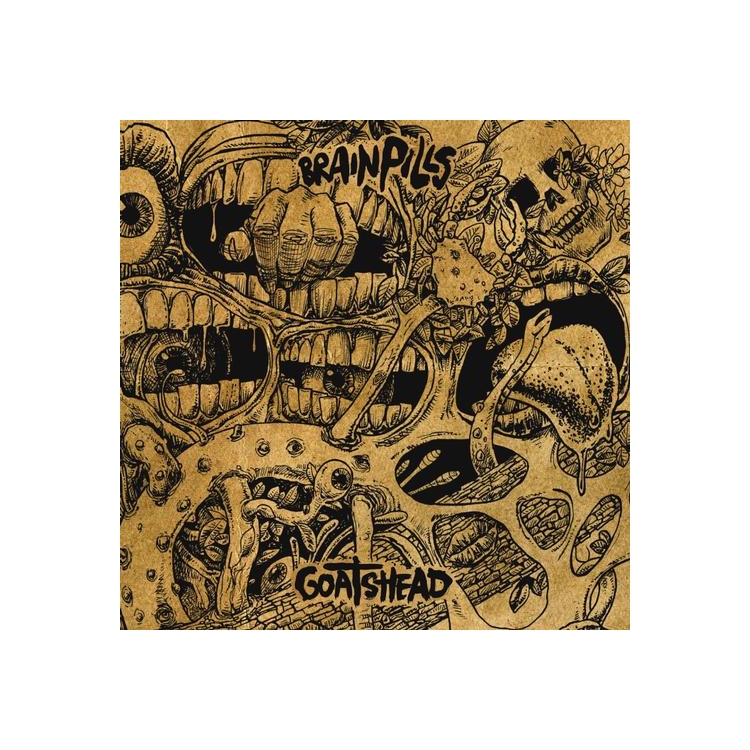 BRAIN PILLS - Goatshead Part 1 (Clear Yellow Vinyl)
