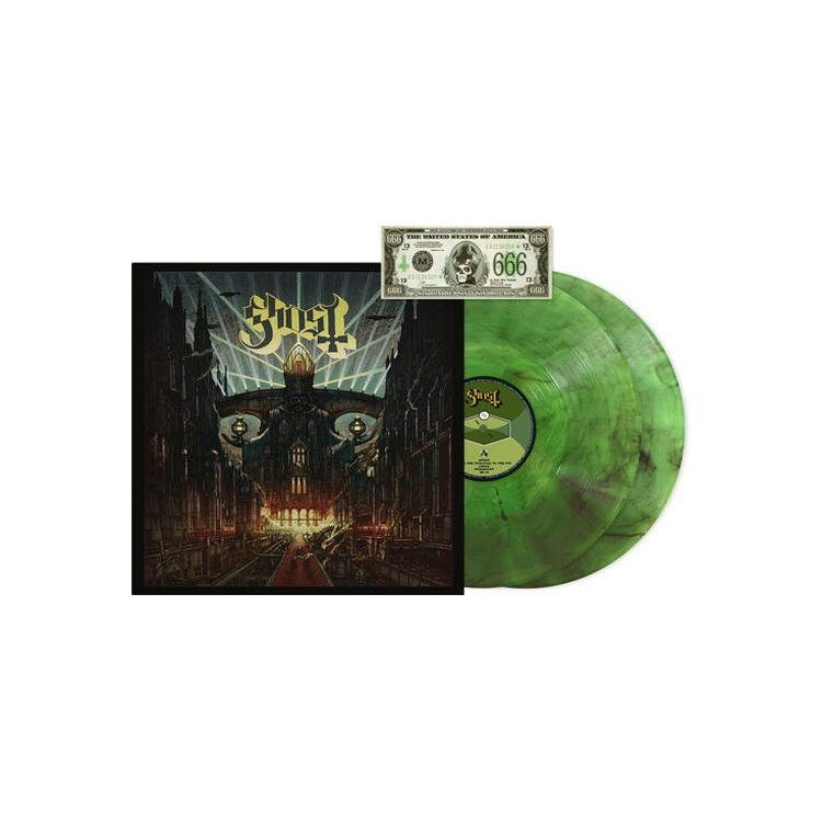 GHOST - Meliora Deluxe 10th Anniversary (National Album Day) (Green Smoke Vinyl)