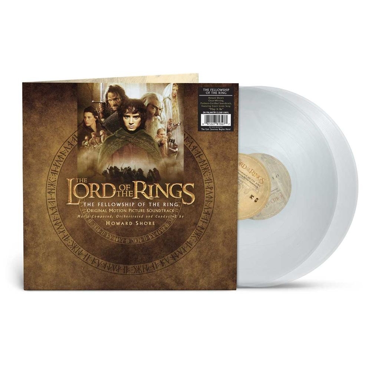 HOWARD SHORE - Lord Of The Rings: Fellowship Of The Rings - Original Soundtrack (Palantir Clear Vinyl) (Indies)