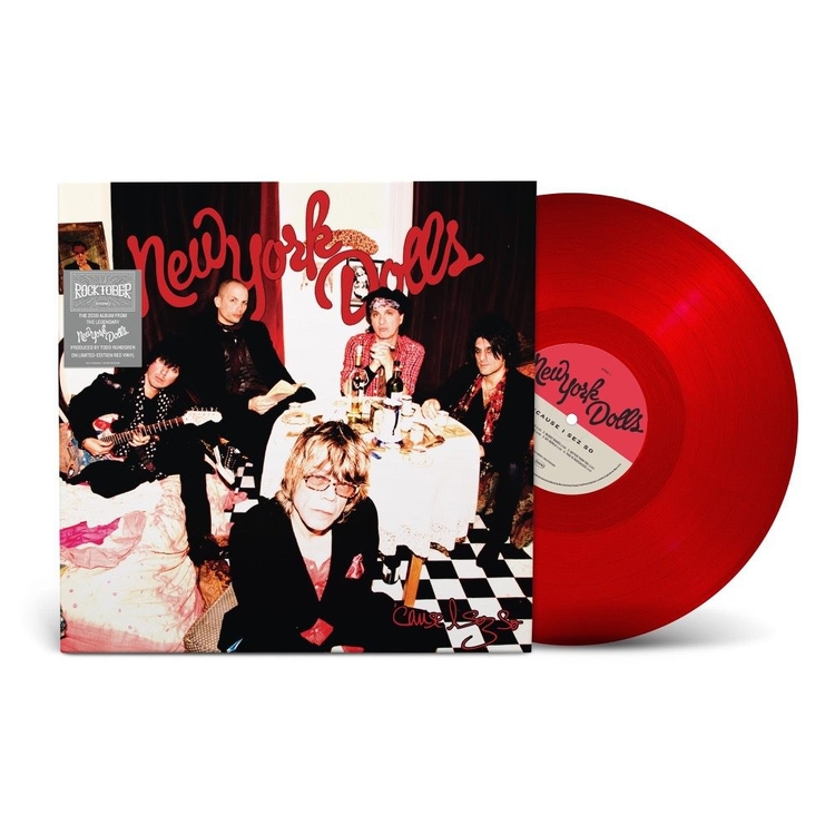 NEW YORK DOLLS - Cause I Sez So (Limited Red Vinyl - Rocktober 2025)
