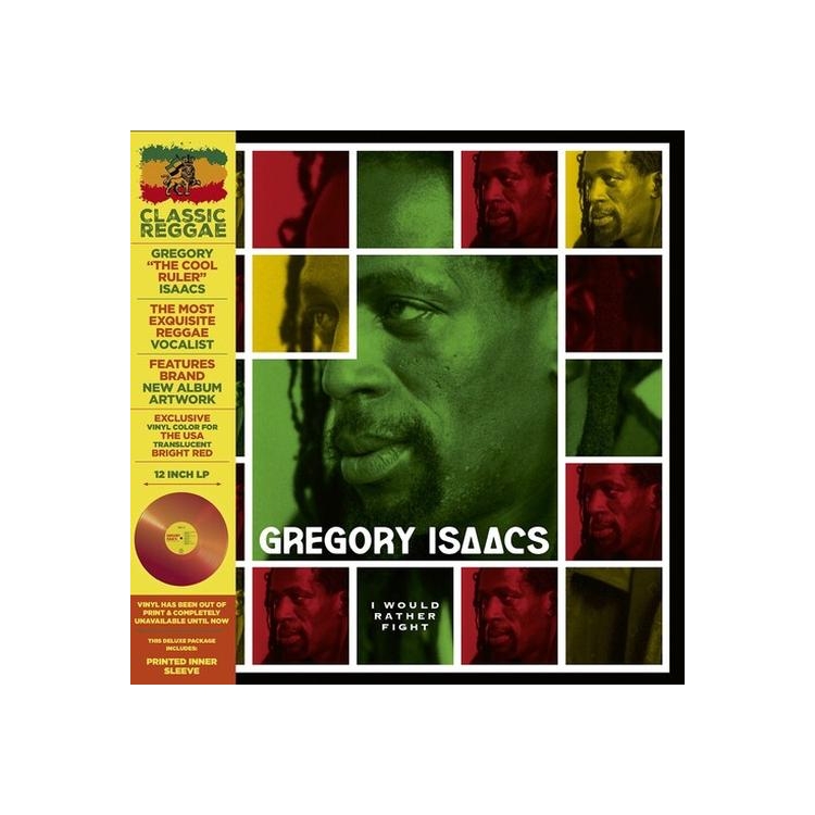 GREGORY ISAACS - I Would Rather Fight - Red