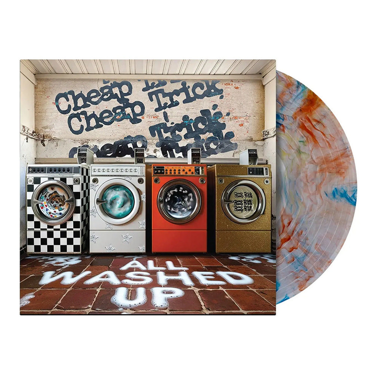 CHEAP TRICK - All Washed Up (Limited Edition) (Clear/orange/blue Marble Vinyl)