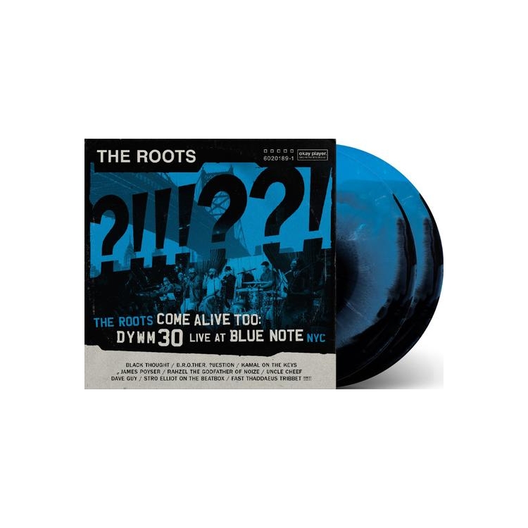 THE ROOTS - The Roots Come Alive Too: Dywm30 Live At Blue Note Nyc! (Limited Blue & Black Coloured Vinyl) - Rsd Essentials