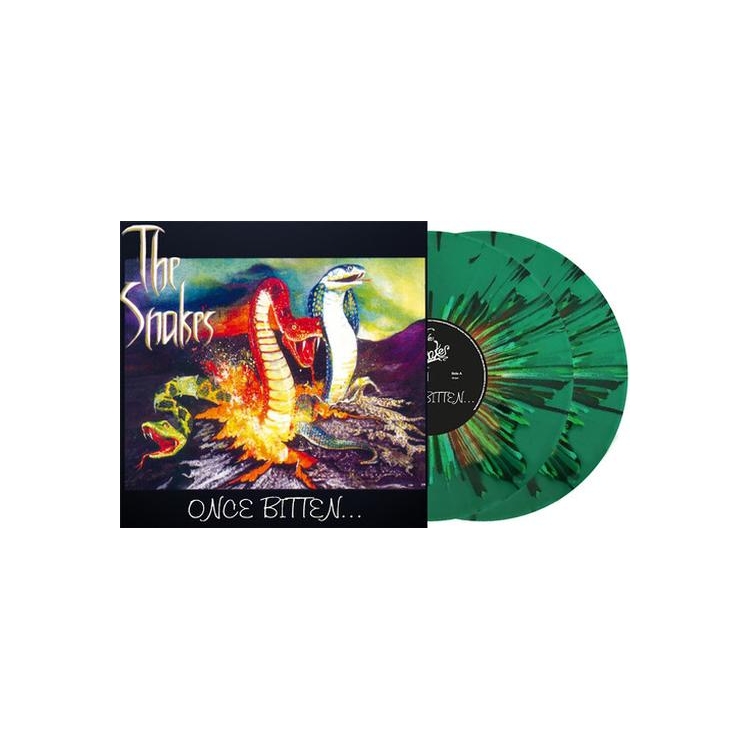 SNAKES - Once Bitten - Ltd Green Vinyl