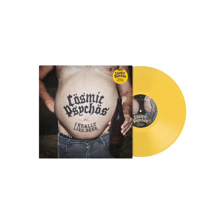 COSMIC PSYCHOS - I Really Like Beer (Pale Ale Yellow Vinyl)