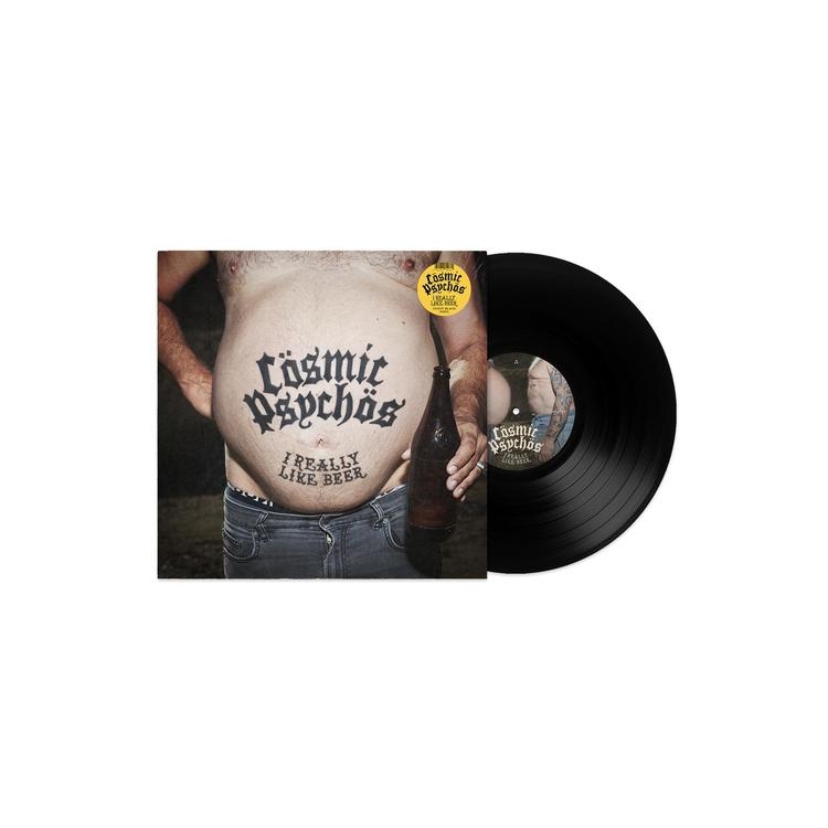 COSMIC PSYCHOS - I Really Like Beer (Black Stout Vinyl)