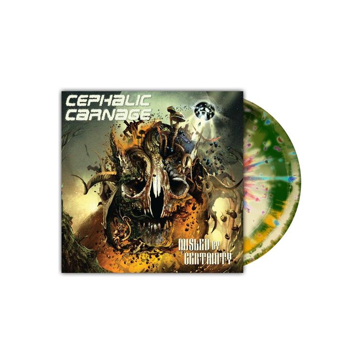 CEPHALIC CARNAGE - Misled By Certainty (Tri-color Merge With Splatter)