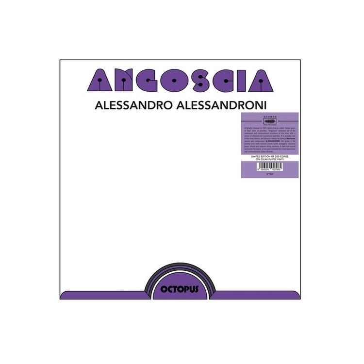 ALESSANDRO ALESSANDRONI - Angoscia (Clear Purple Vinyl)