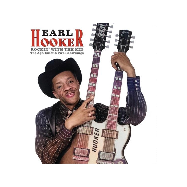 EARL HOOKER - Rockin With The Kid: The Age, Chief & Fire Recordings (Hot Red Vinyl)