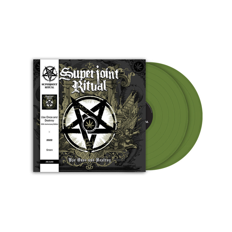 SUPERJOINT RITUAL - Use Once & Destroy (20th Anniversary Edition/2lp/green Vinyl)