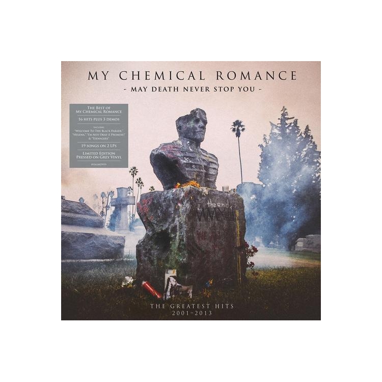MY CHEMICAL ROMANCE - May Death Never Stop You: Greatest Hits 2001-2013 (Limited Grey Coloured Vinyl)